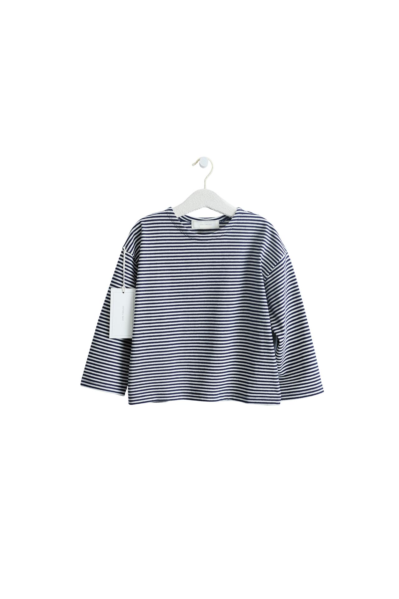 ZARA TIMELESS — ФУТБОЛКА В ПОЛОСКУ