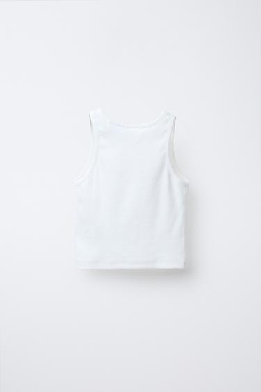 T-SHIRT RIB SUPERNENAS ™ - Blanc de Zara - Image 1