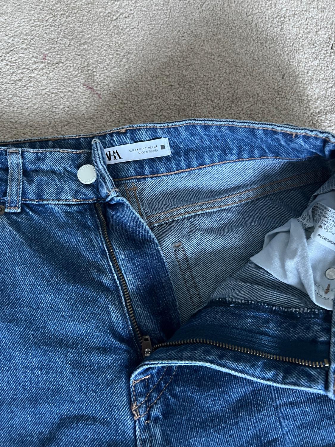 HIGHRISE WIDE LEG LONG JEANS - Image 3