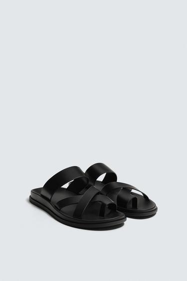 STRAPPY SANDALS - Black by Zara