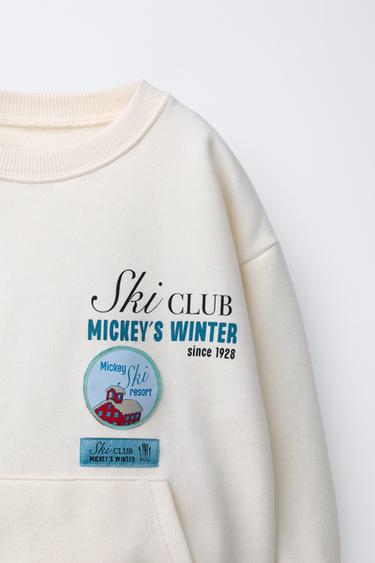 SWEAT À POCHE MICKEY MOUSE © DISNEY - Écru de Zara - Image 2