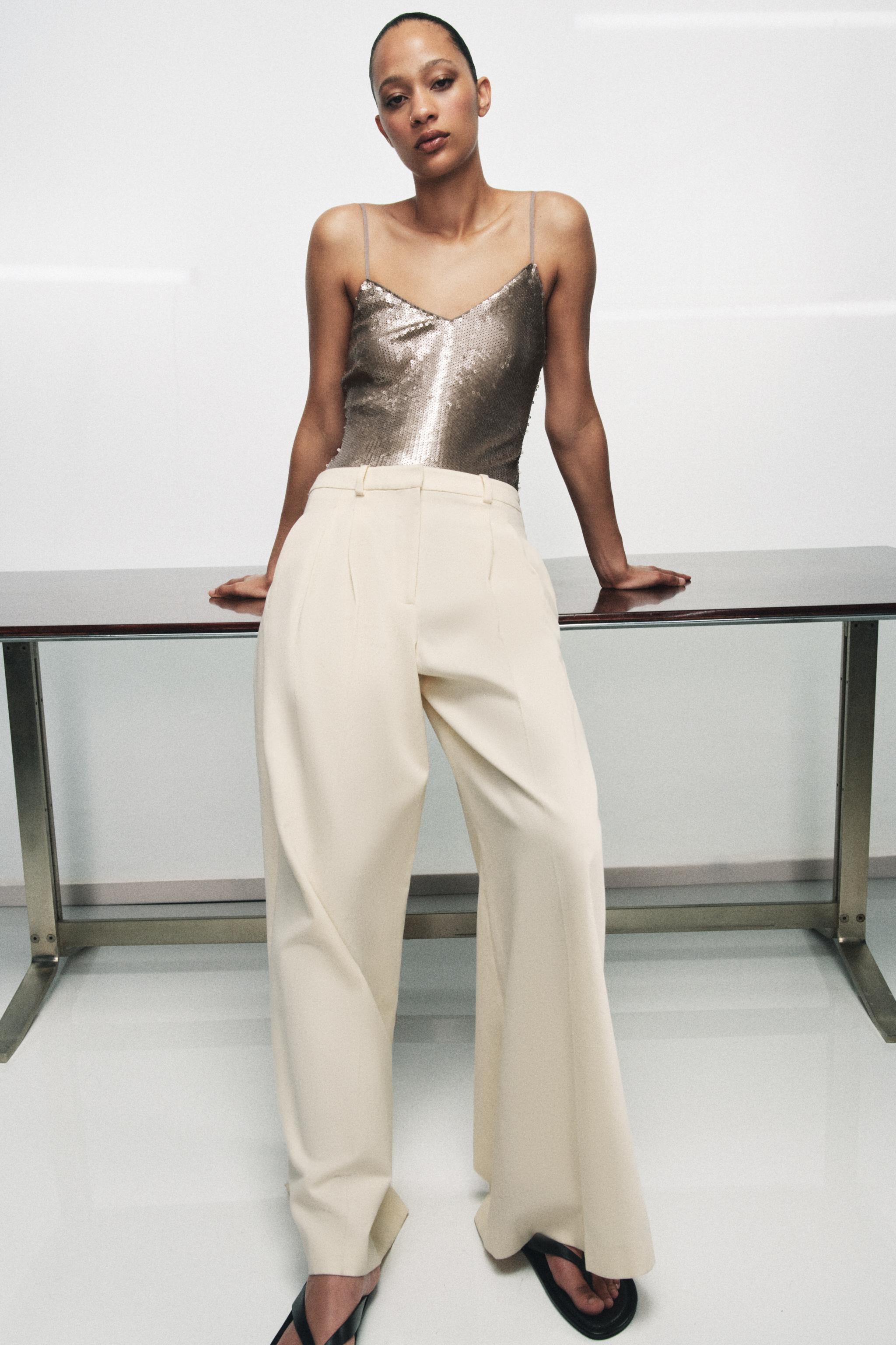 ZW COLLECTION SEQUIN BODYSUIT