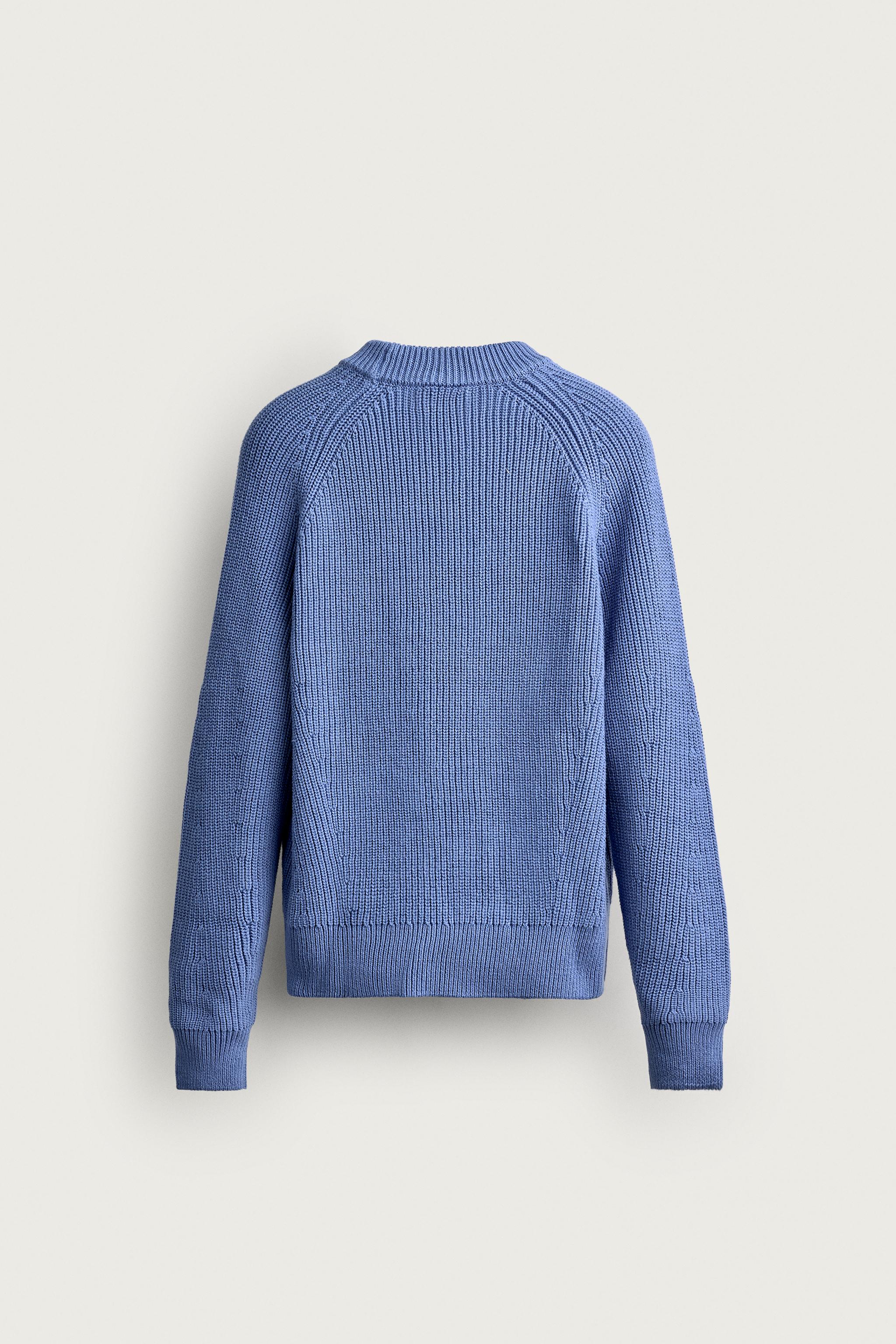 RELAXED FIT TEXTURE SWEATER