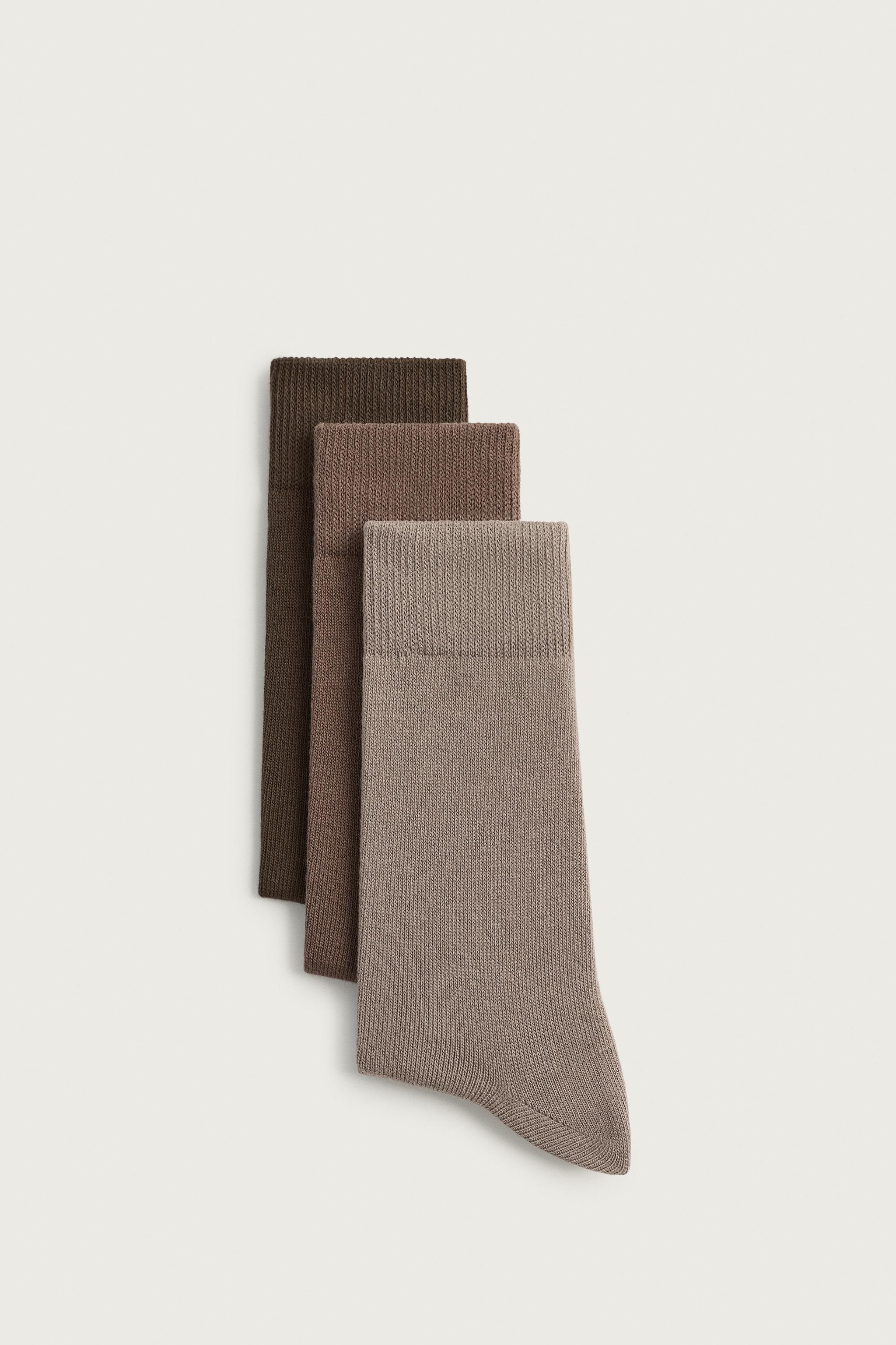 CHAUSSETTES STRUCTURÉES - LOT DE 3
