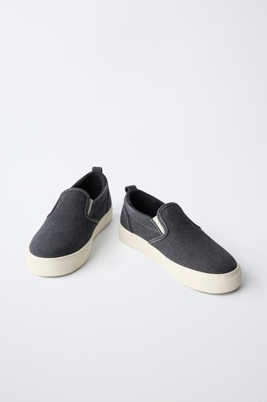 TENNIS EN COTON - Noir de Zara - Image 2