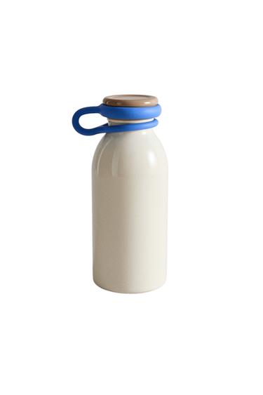 KIDS' CONTRAST BOTTLE - Ecru / Blue by Zara