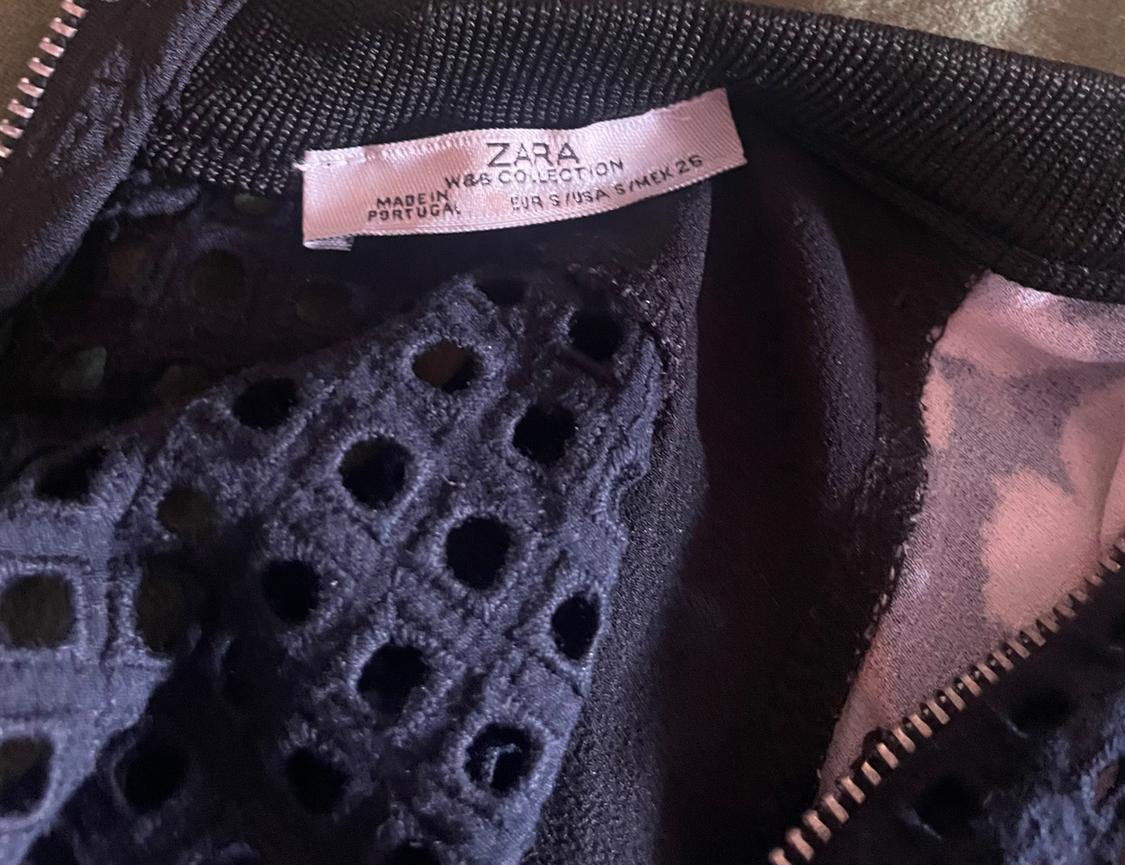 ZARA PRINTED BLOUSE. SIZE SMALL - Image 8
