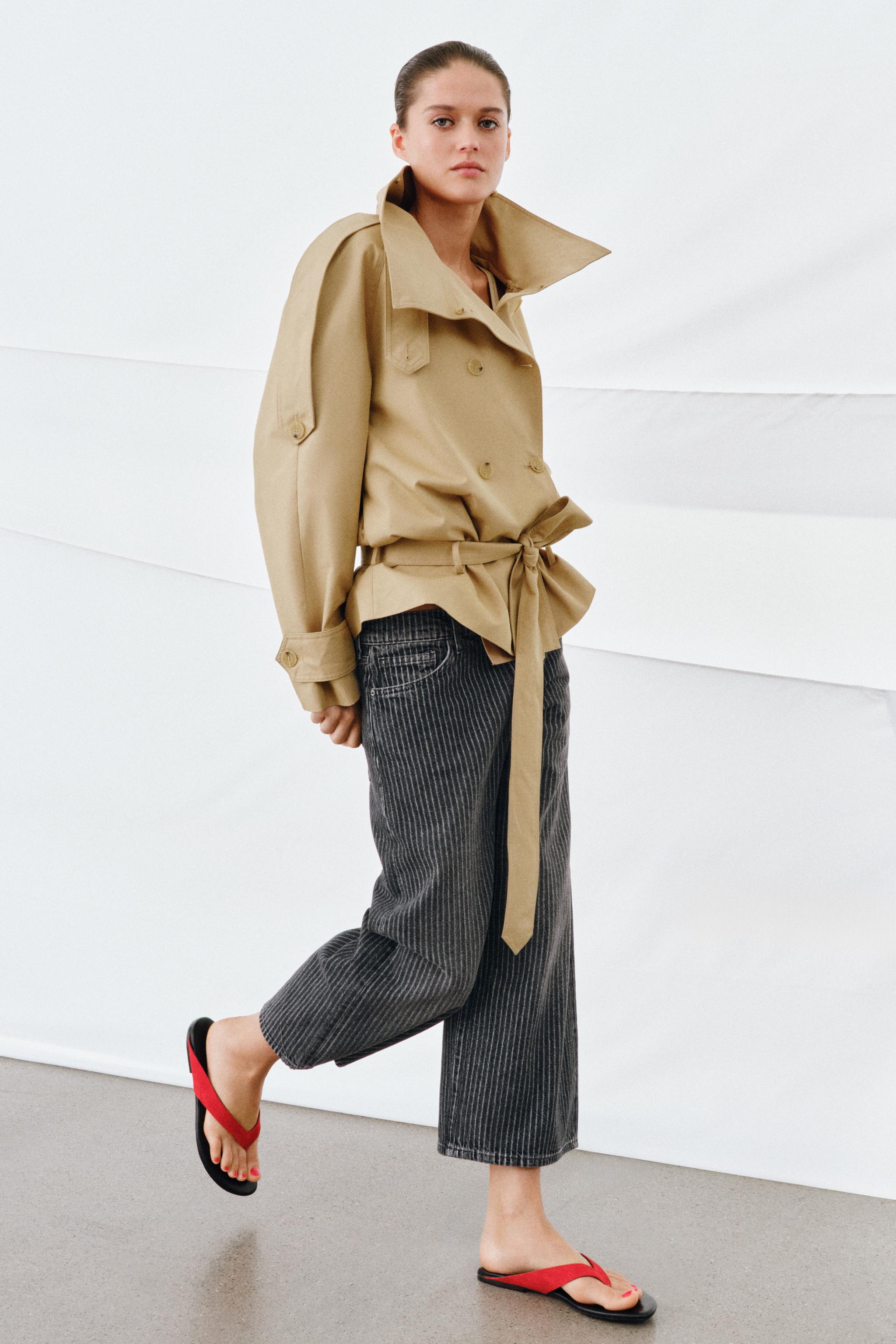 JEANS ZW COLLECTION JUPE-CULOTTE TAILLE MOYENNE À RAYURES