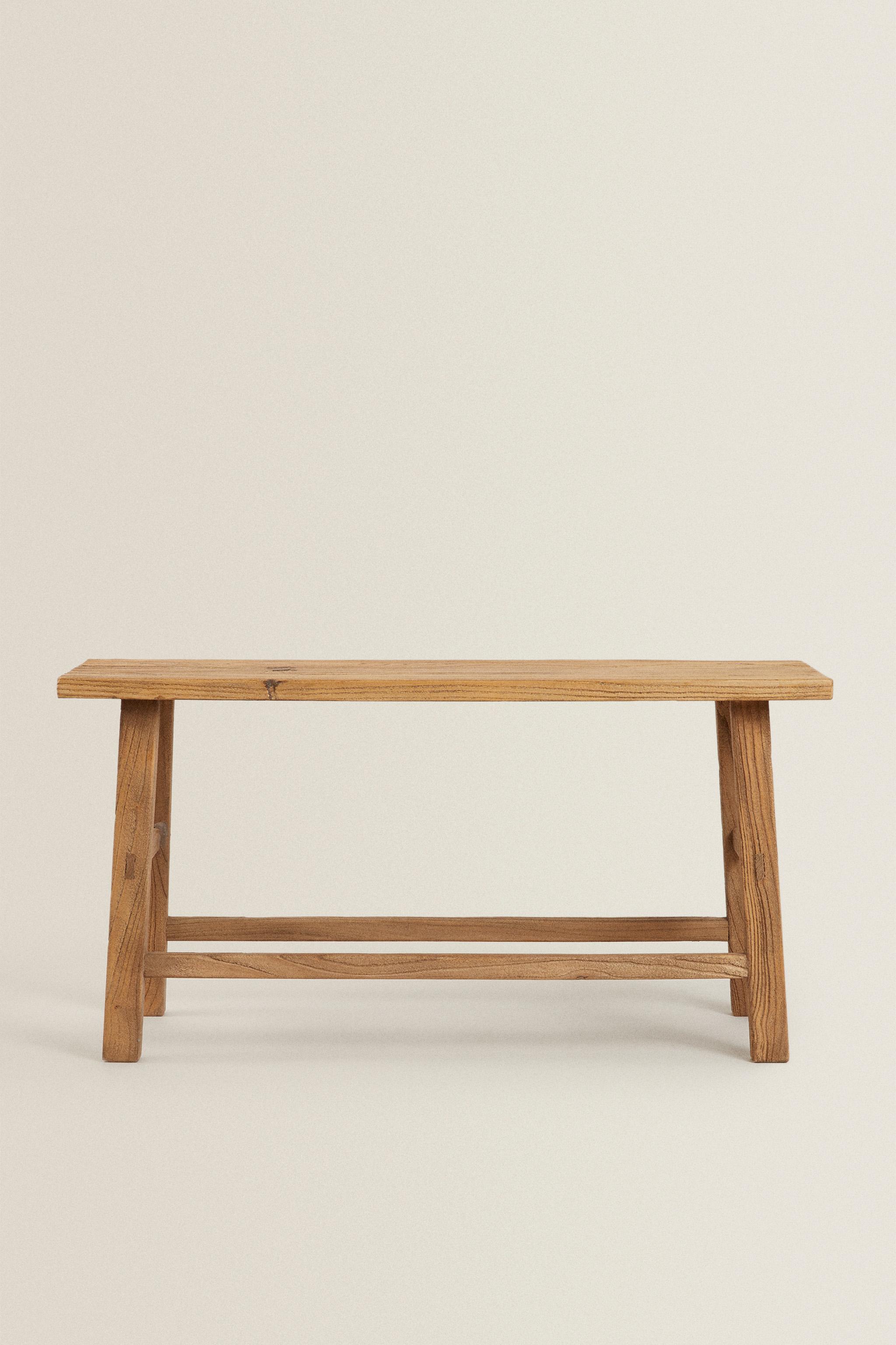 BANC EN BOIS D'ORME
