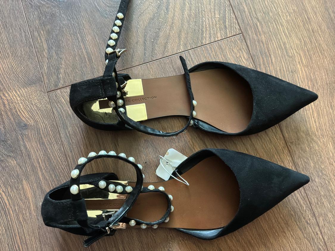 FLAT SHOES WITH PEARLS - Image 4
