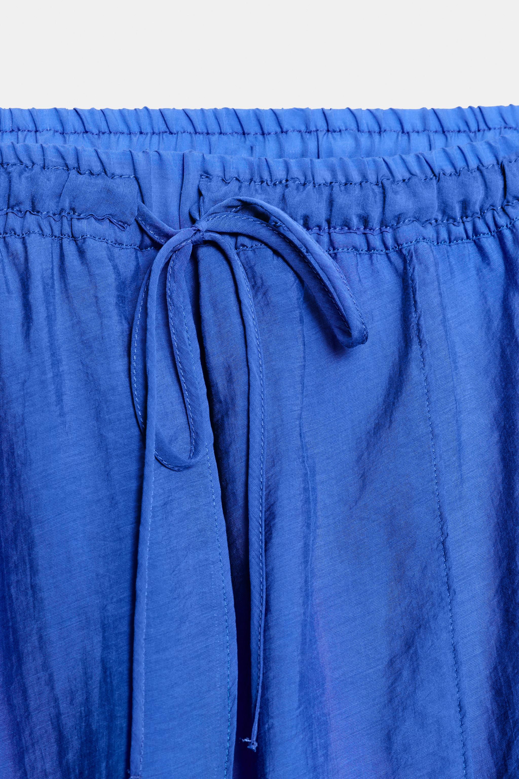 Женские юбки Zara ZW COLLECTION RUFFLED SKIRT — фото 7