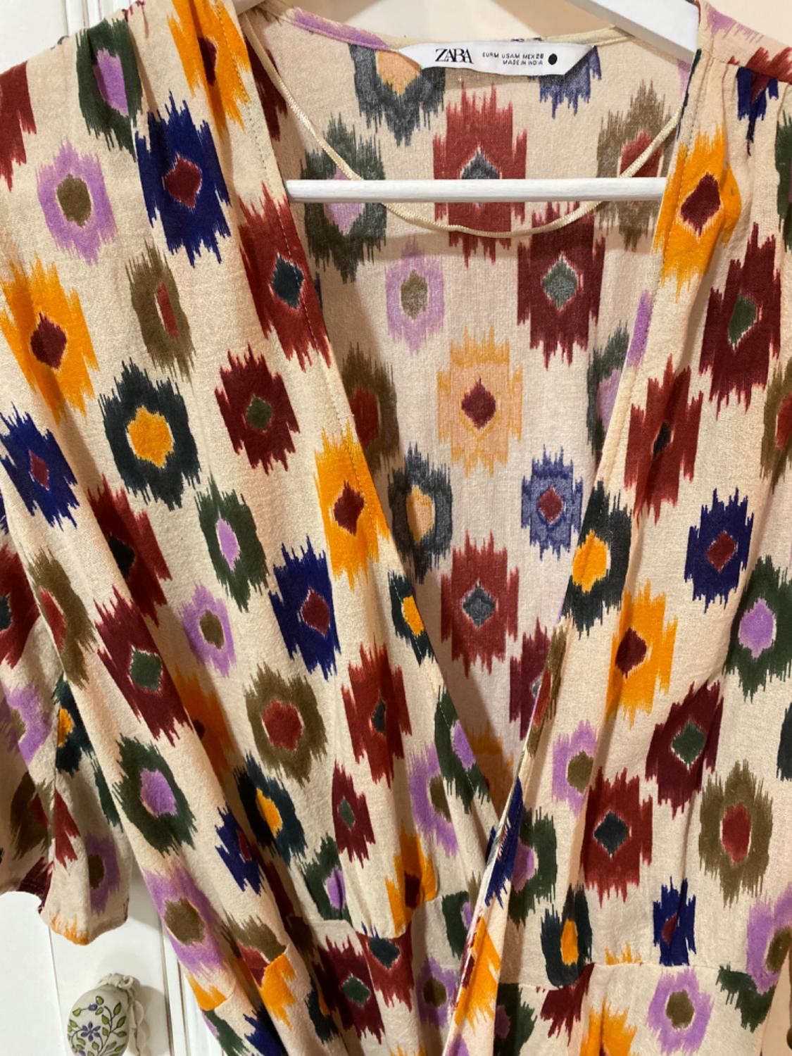 PRINTED MINI DRESS - Image 2