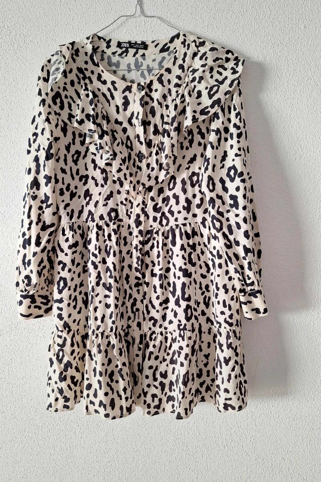 ANIMAL PRINT MINI DRESS