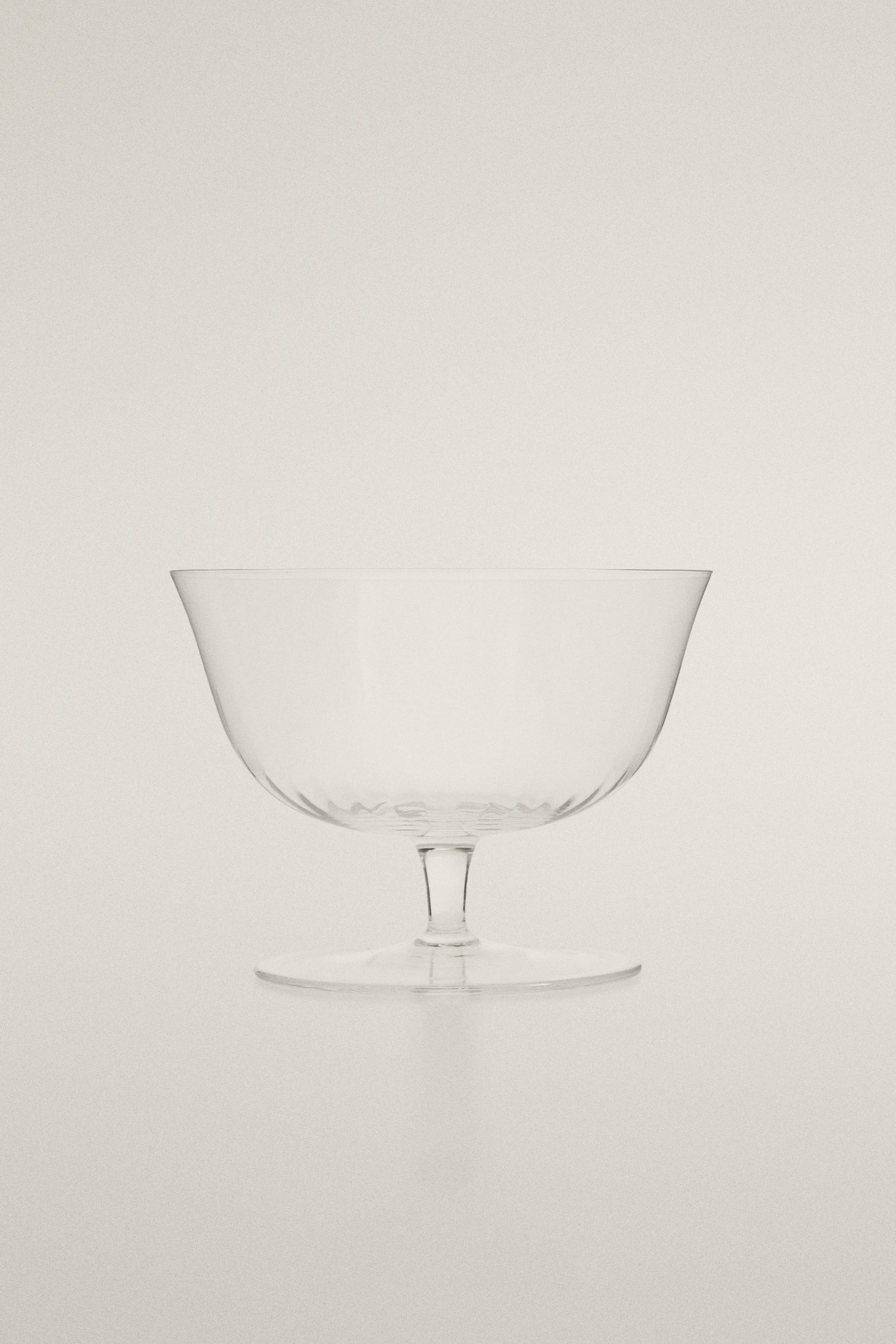 GLASS ICE-CREAM CUP
