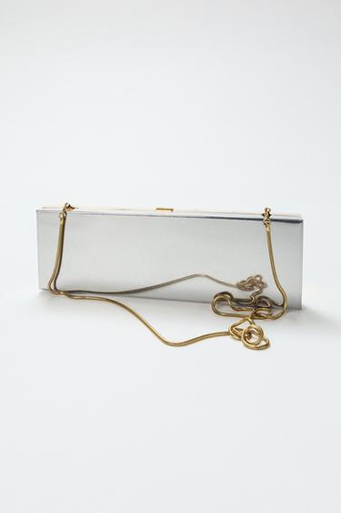 METALLIC RIGID MINAUDIÈRE - Multicoloured by Zara