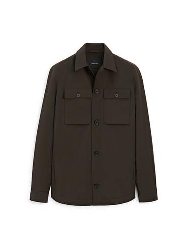 Zara Short jacket with pocket details - Chocolate