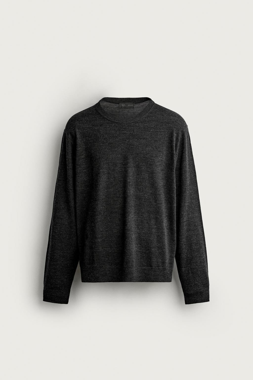 REGULAR FIT 100% WOOL JUMPER