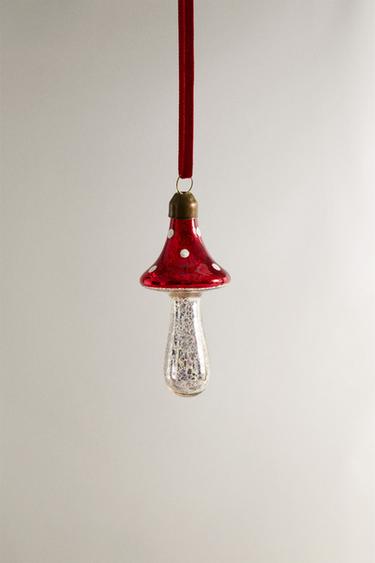 WEIHNACHTSBAUMSCHMUCK ROTER PILZ - Rot von Zara - Bild 0