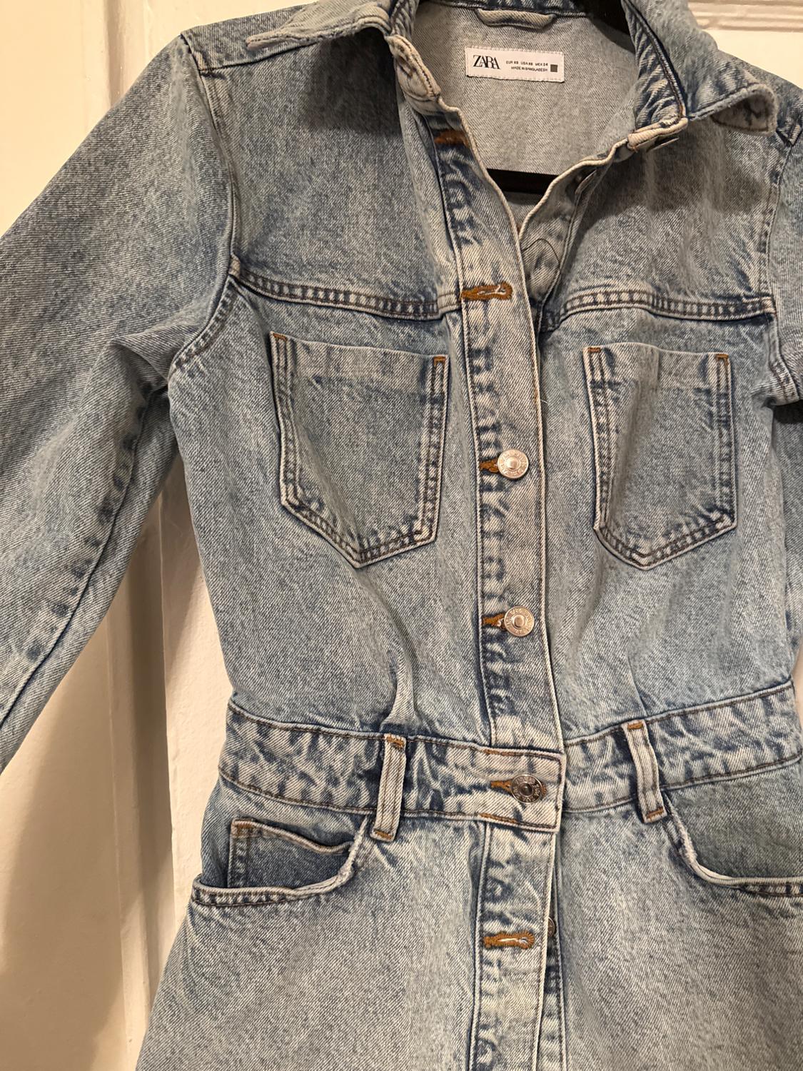 Z1975 DENIM MINI DRESS - Image 3