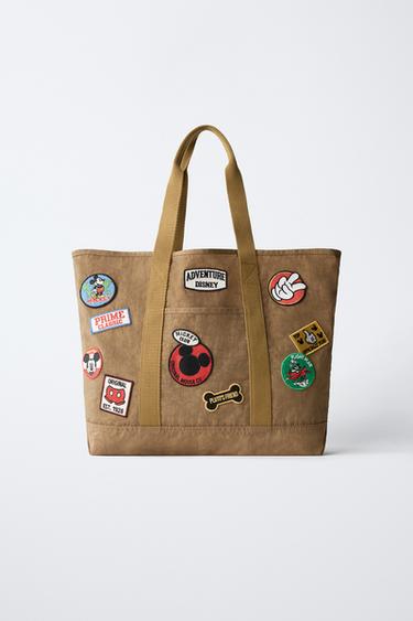 SHOPPER-TASKE MICKEY MOUSE © DISNEY - Brun fra Zara - Billede 0