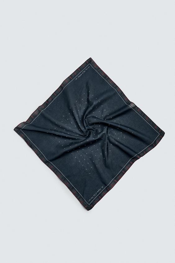 GEOMETRIC PRINT BANDANA