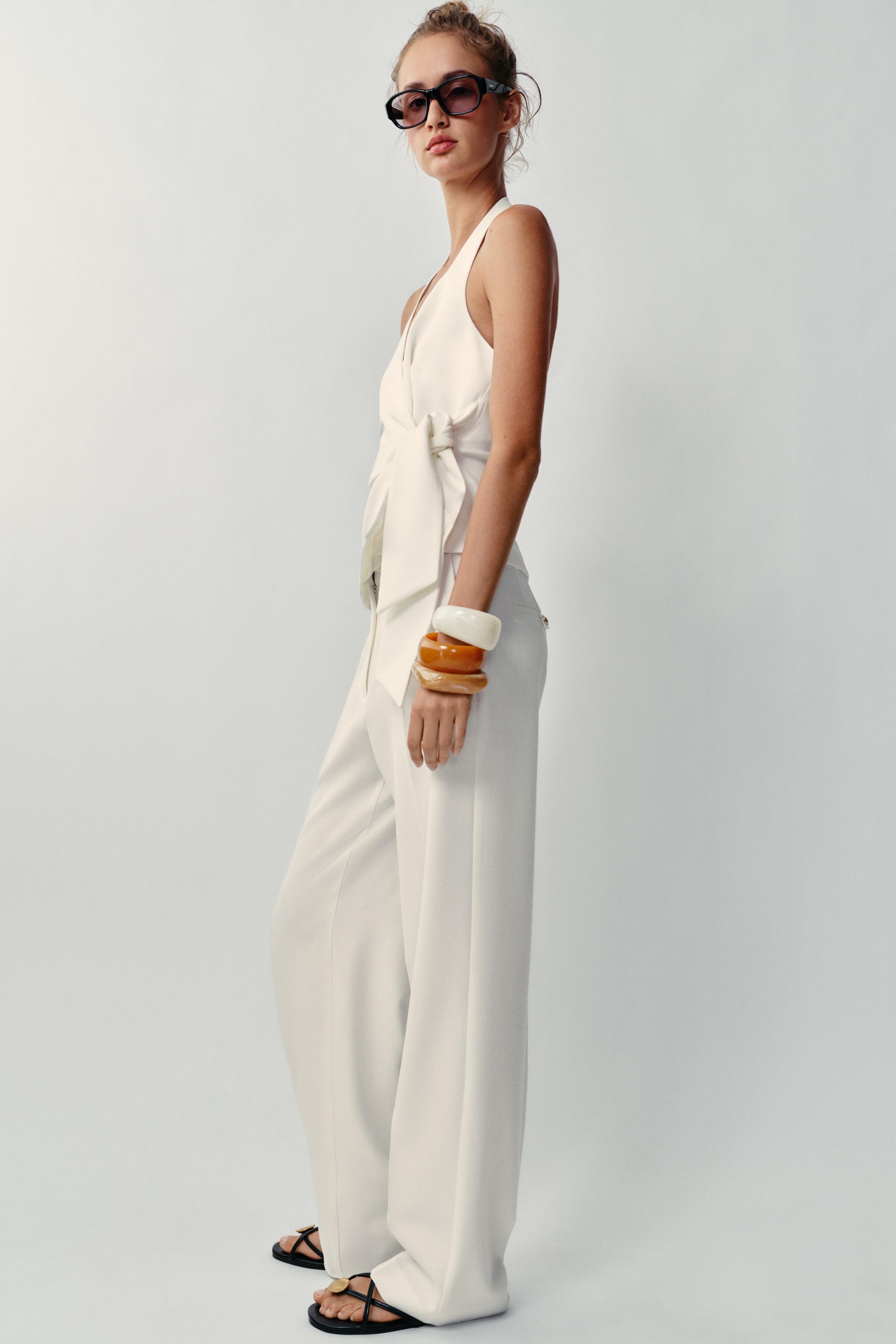 KNOTTED HALTER VEST