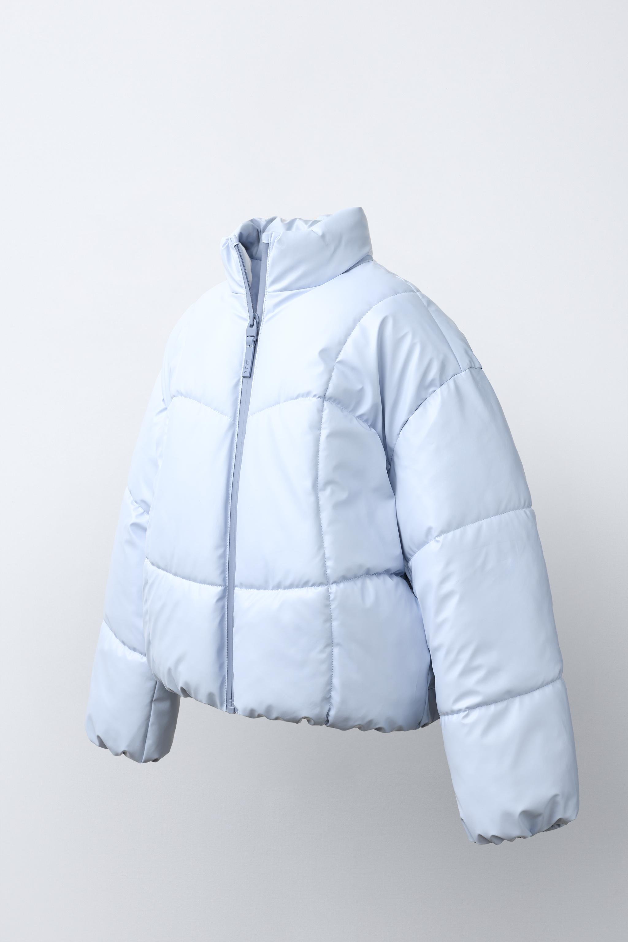 BLOUSON MATELASSÉ BRILLANT DÉPERLANT