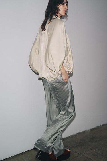 STRIPED PYJAMA TROUSERS ZW COLLECTION - striped by Zara - Image 6