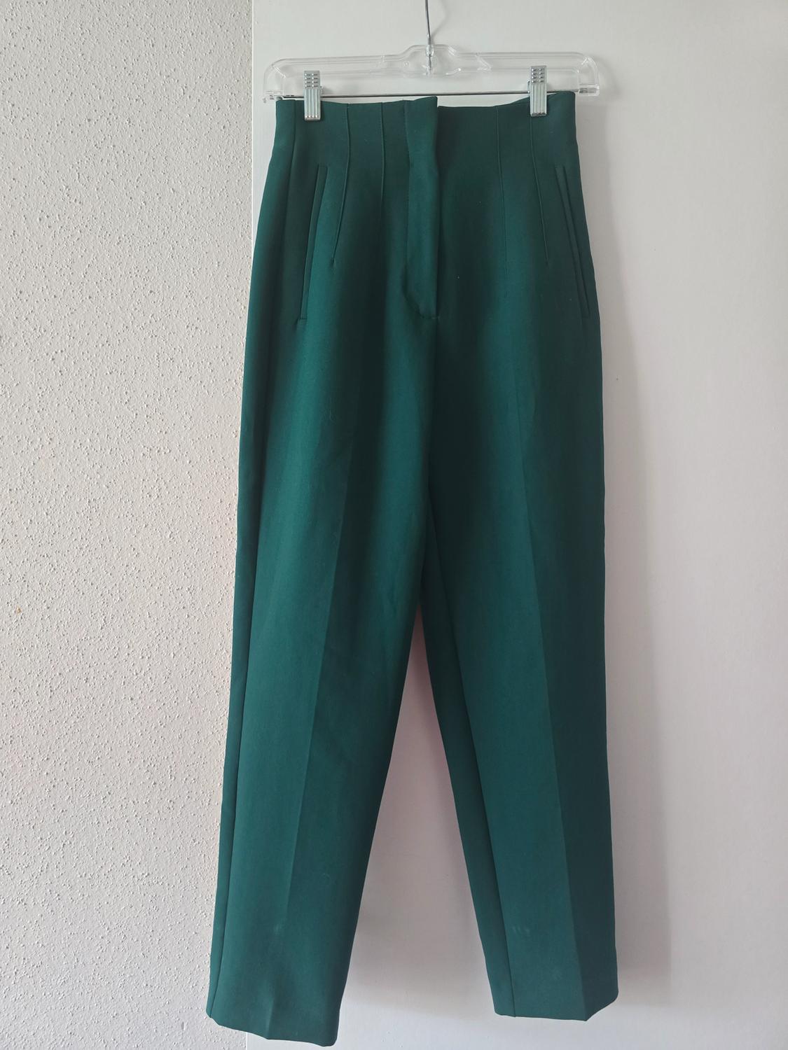 HIGH-WAISTED PANTS WITH DARTS - Image 5
