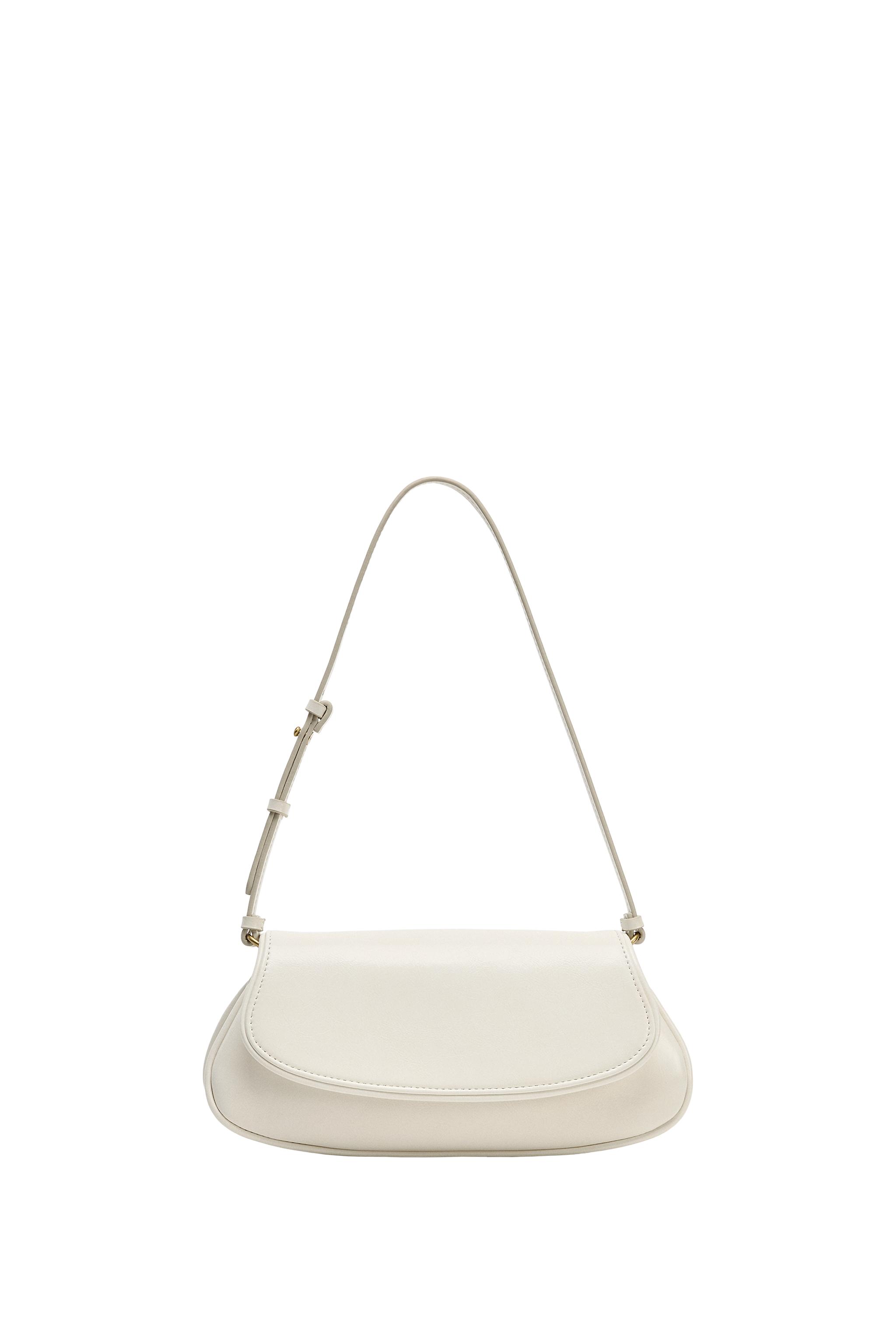 FLAP SHOULDER BAG - Red | ZARA Singapore