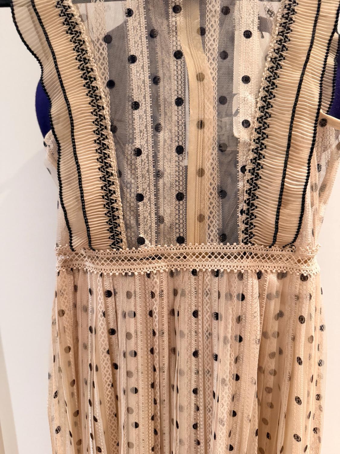 VESTIDO SEMITRANSPARENTE LUNARES - Image 5