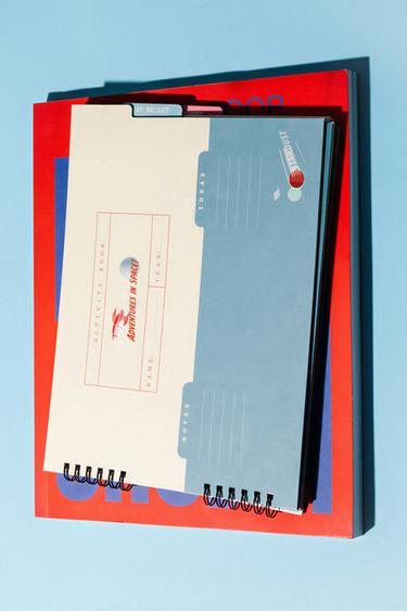 CHILDREN'S SPACE ACTIVITY NOTEBOOK - Multicoloured by Zara