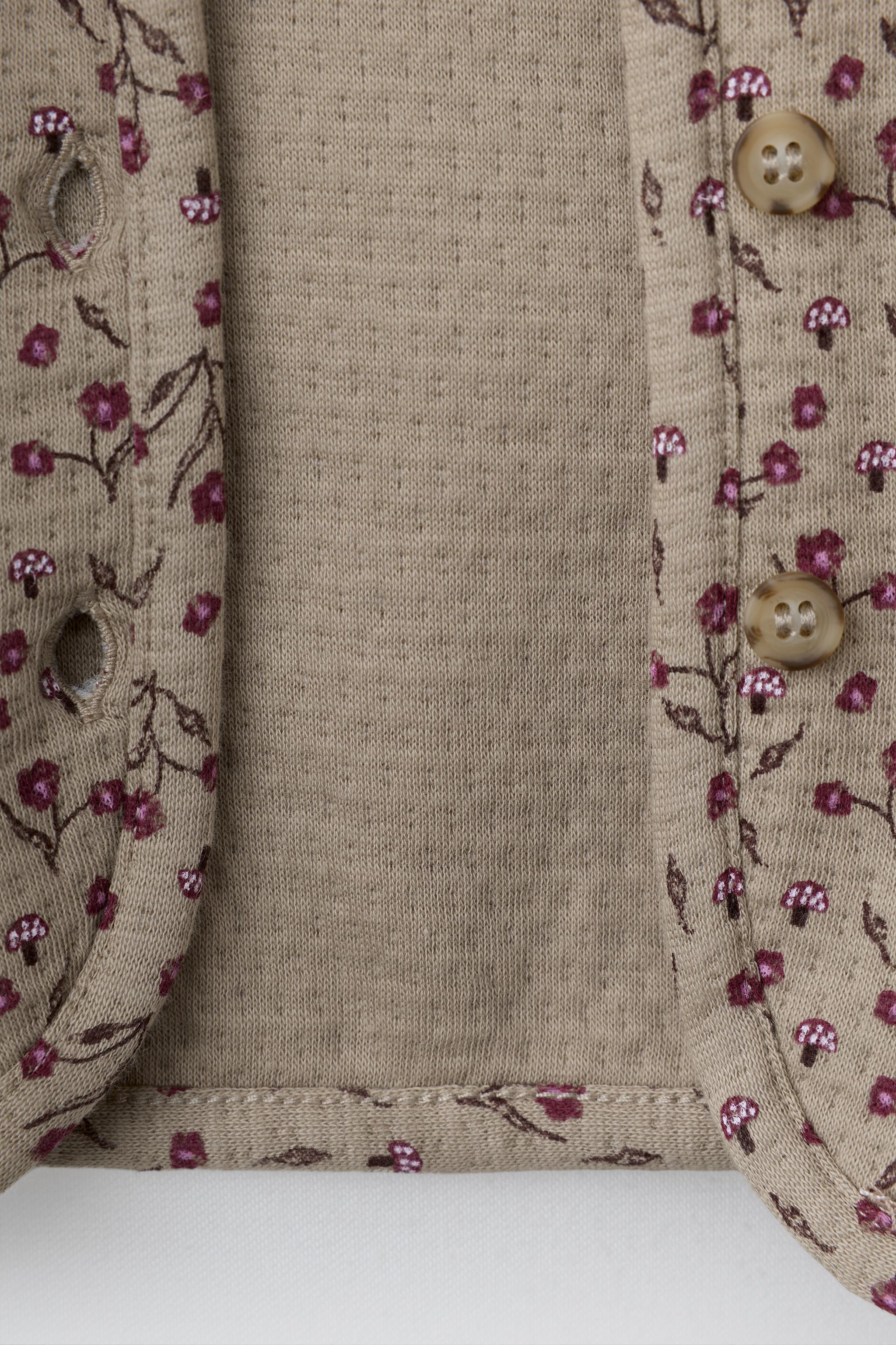 VESTE TEXTURÉE FLEURS