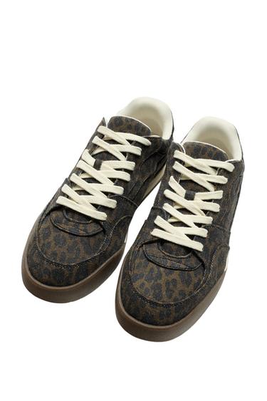 ANIMAL PRINT TRAINERS - Multicoloured by Zara