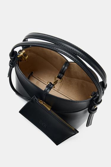MINI TOTE BAG - Black by Zara - Image 7