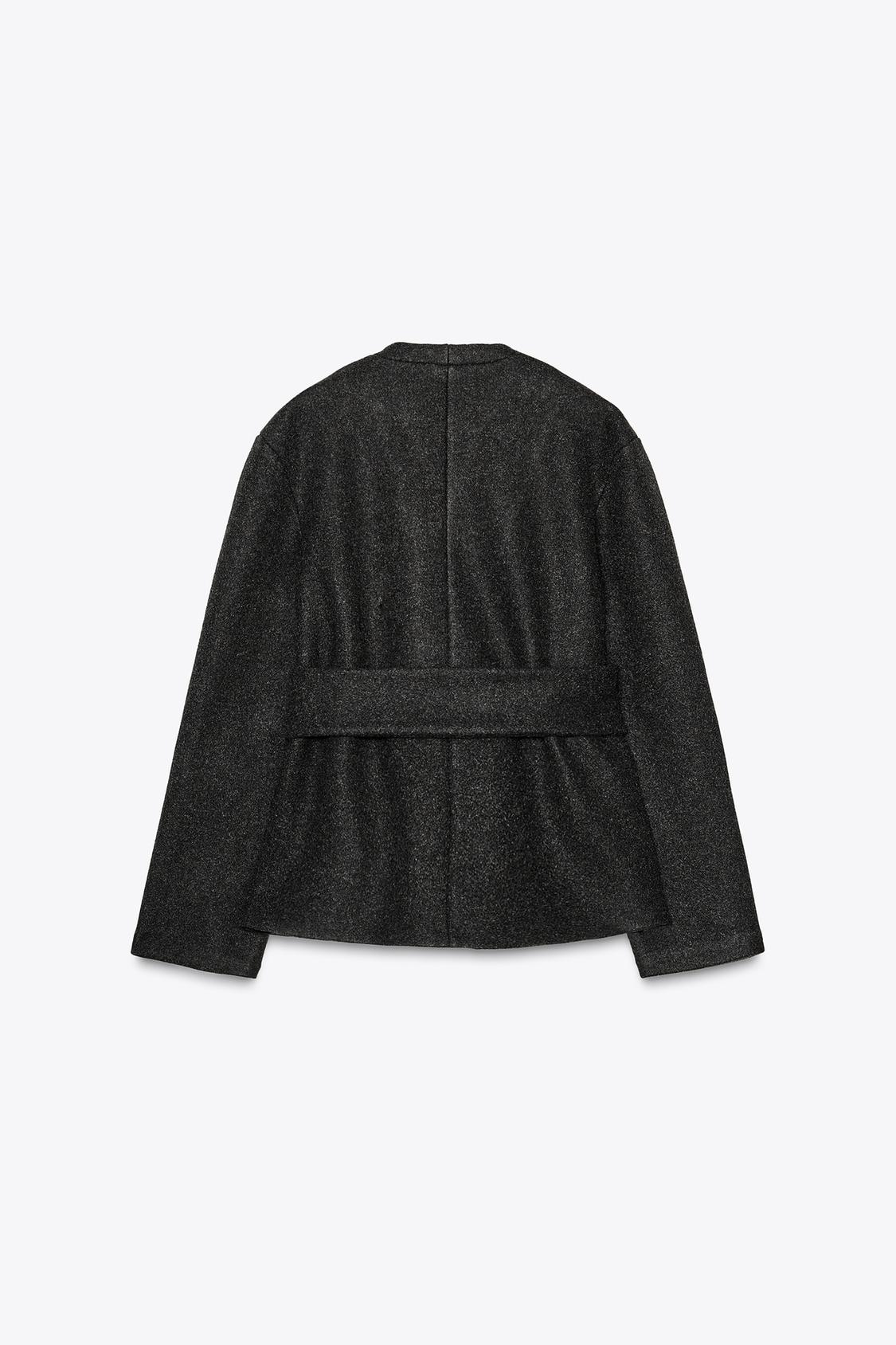 BELTED JACKET