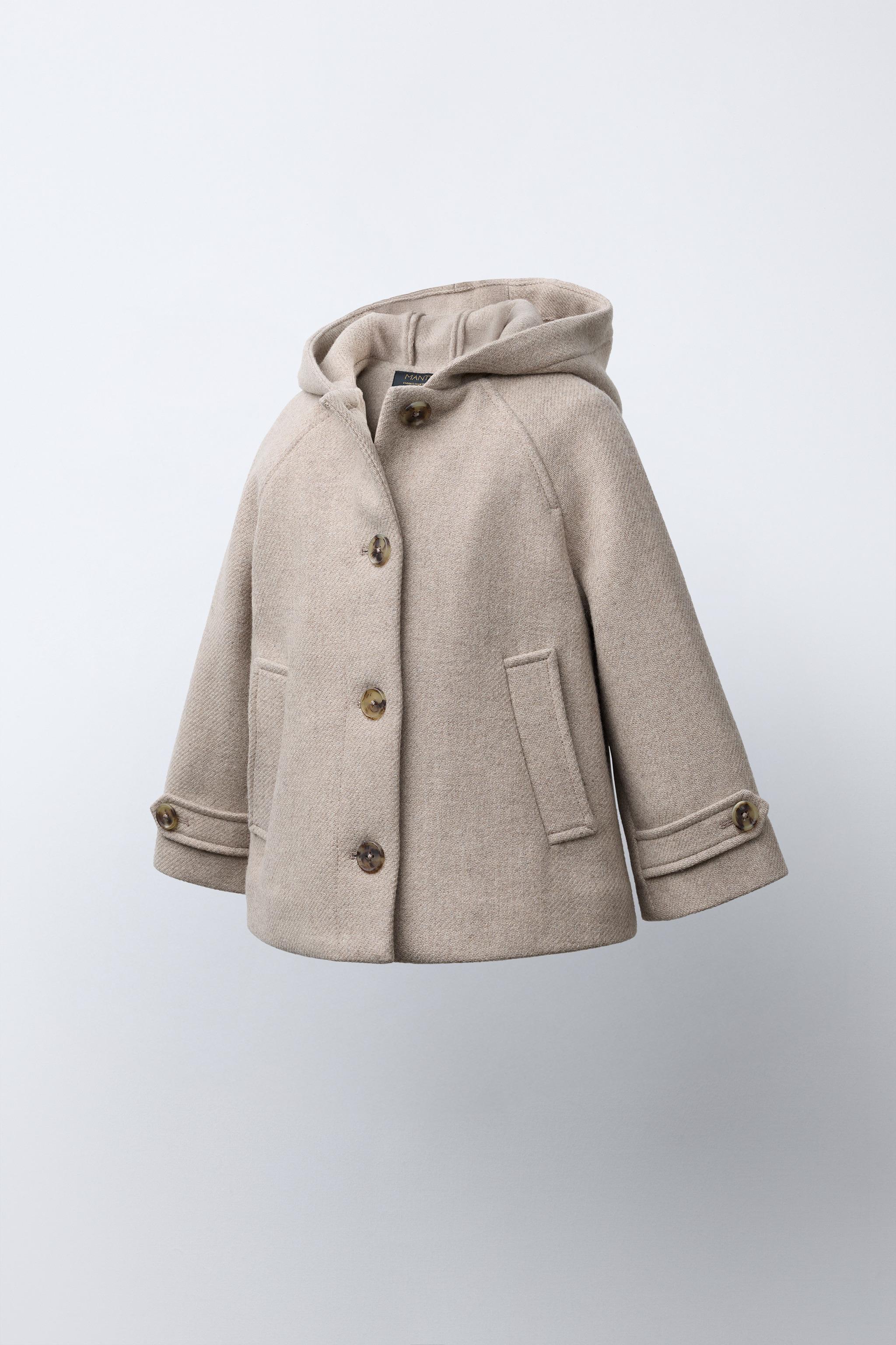 HOODED DUFFEL COAT WITH WOOL MANTECO ®
