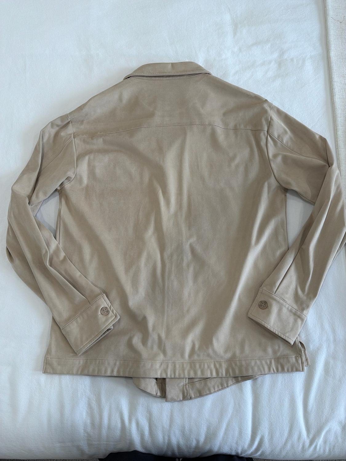 FAUX SUEDE OVERSHIRT - Image 3