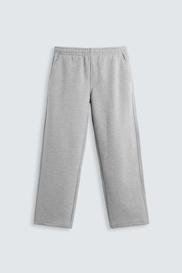 HEAVY WEIGHT JOGGERS - Grey marl by Zara