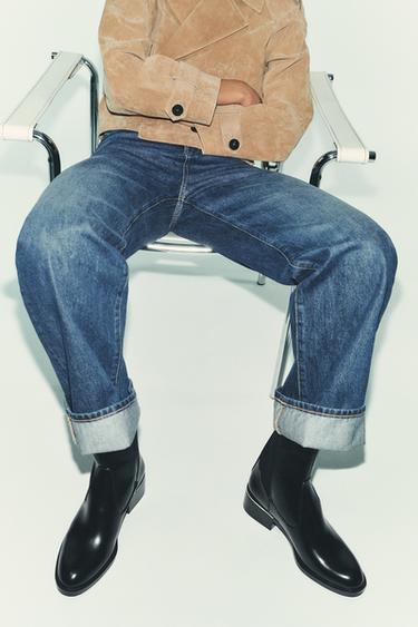 BỐT CỔ NGẮN CAO GÓT - Đen từ Zara