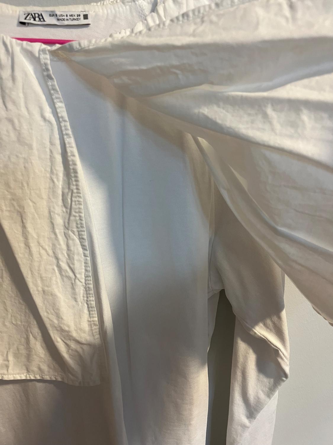 CONTRAST POPLIN TOP - Image 2
