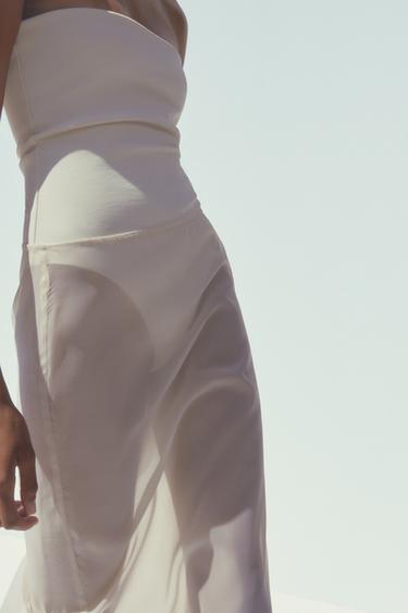 JUPE MIDI EN ORGANZA - Iceberg de Zara - Image 4