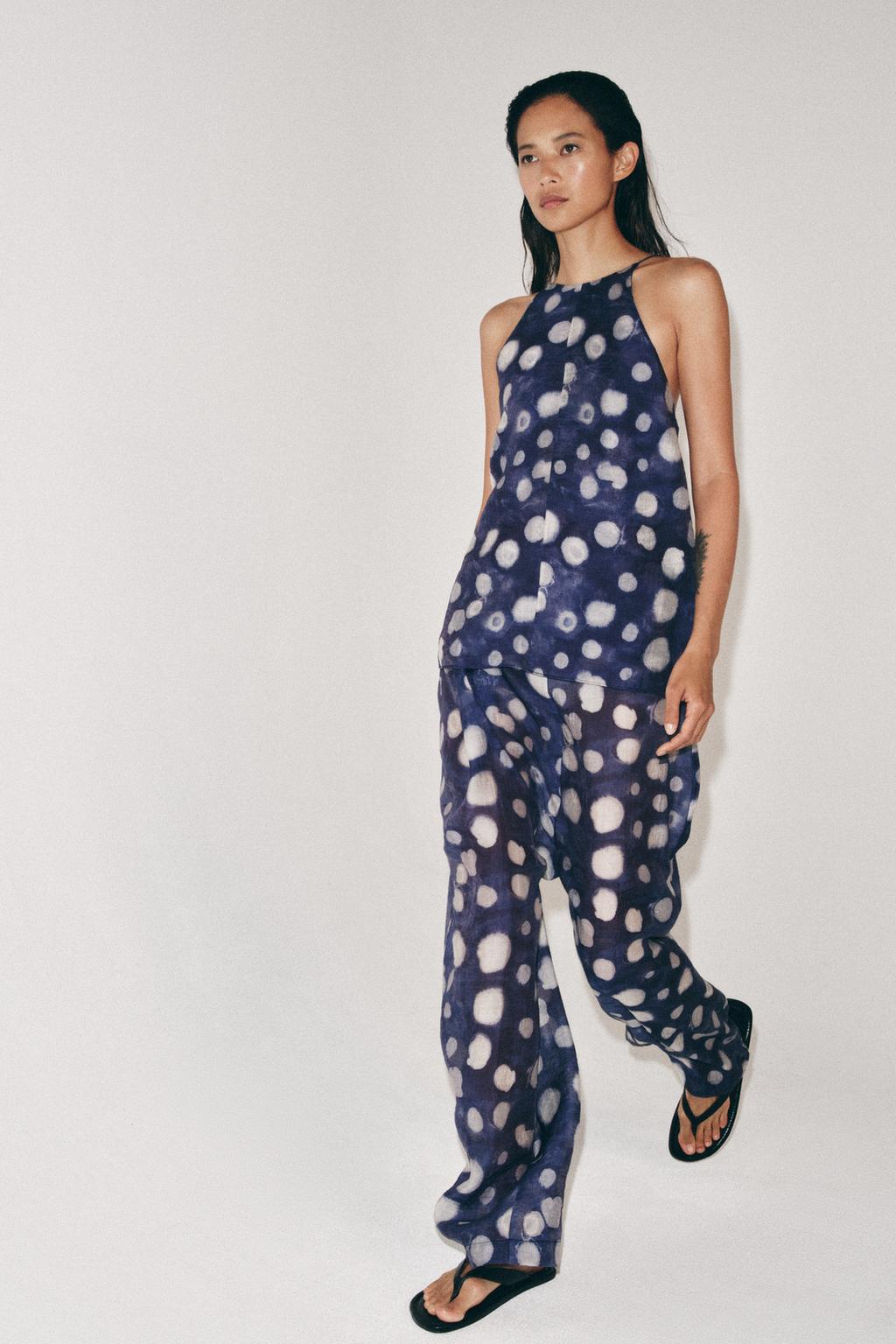 ZW COLLECTION POLKA DOT PANTS