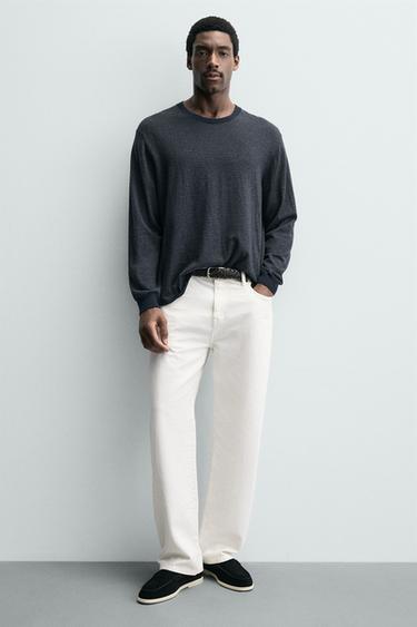 CASUAL LEATHER LOAFERS - Black by Zara - Image 0