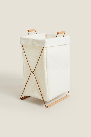 FOLDABLE LAUNDRY BASKET - Multicoloured by Zara - Image 2