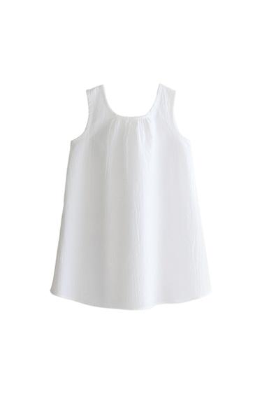 CHILDREN'S PLAIN NIGHTDRESS - Oyster-white by Zara