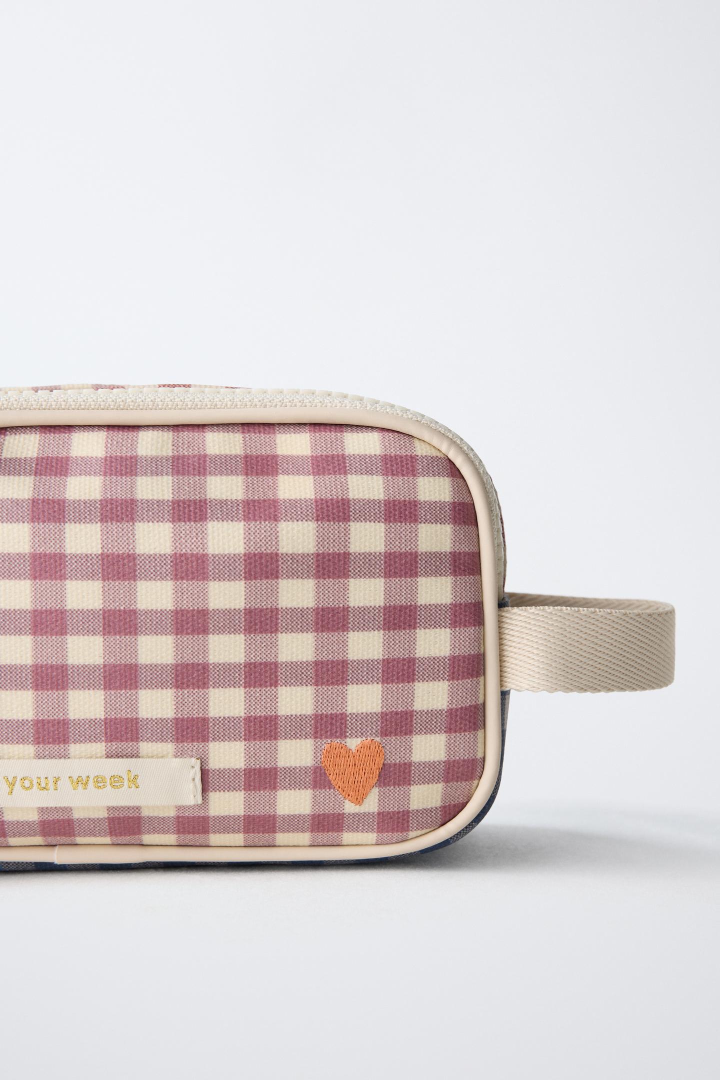 Детская сумка Zara Gingham Pouch, цвет: Разноцветный — фото 3