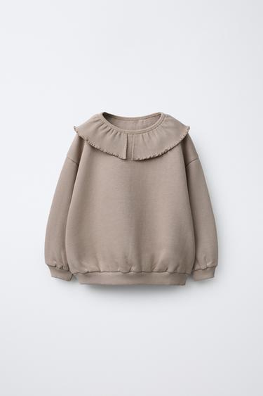 SUDADERA CUELLO BOBO RIB - Piedra de Zara