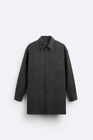 CHEMISE CHANVRE - COTON - Pierre de Zara