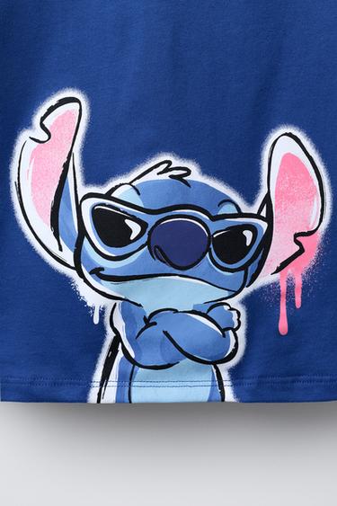 T-SHIRT IMPRIMÉ LILO & STITCH © DISNEY - Bleu de Zara - Image 3